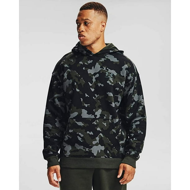 Under Armour Mens Rival Fleece Plus Camo Pull-Over Hoodie Under Armour Mens Rival Fleece Plus Camo Pull-Over Hoodie